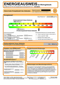 Bild Energieausweis